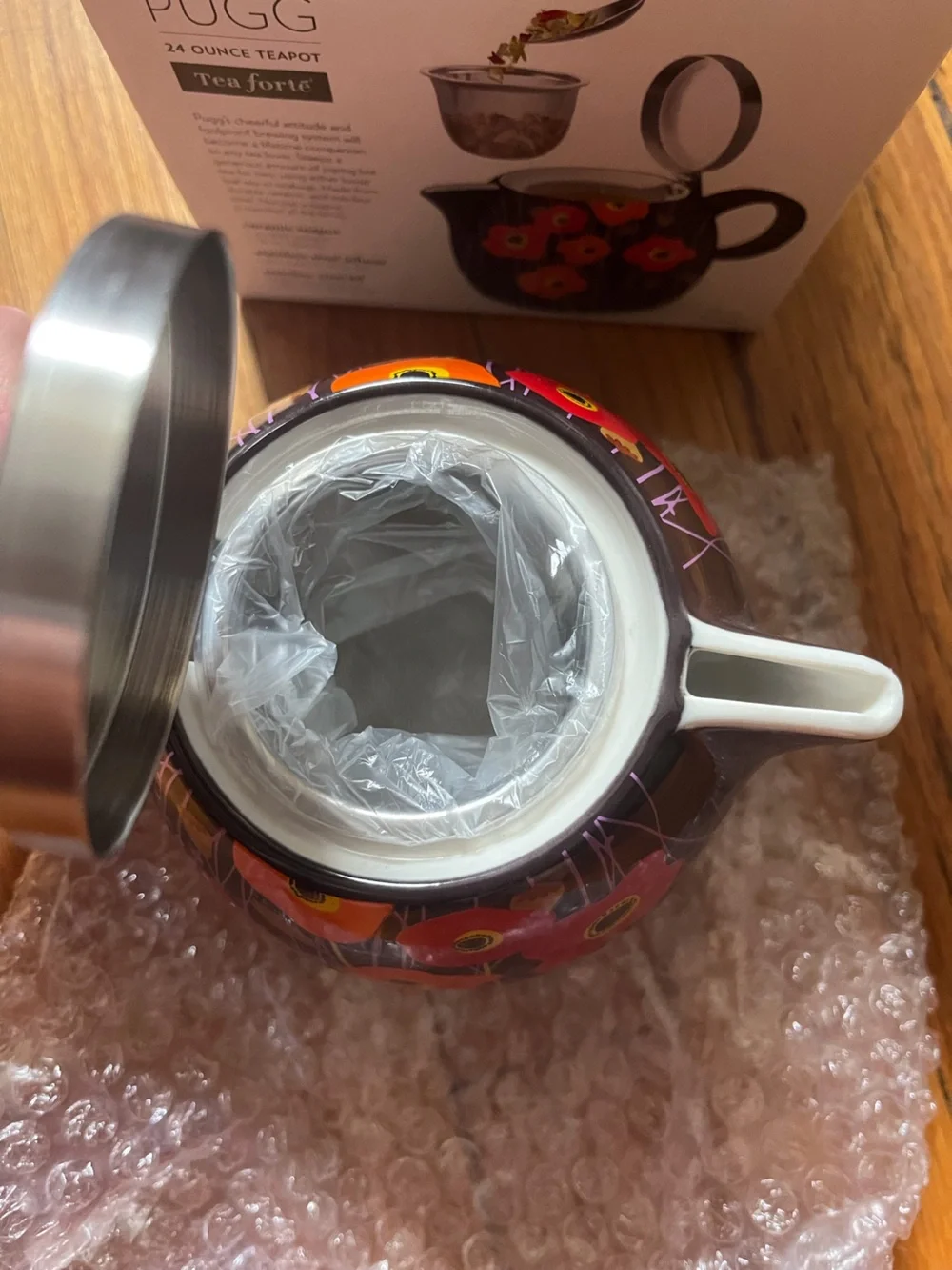 Tea Forte durable ceramic